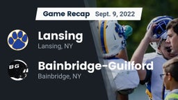 Recap: Lansing  vs. Bainbridge-Guilford  2022