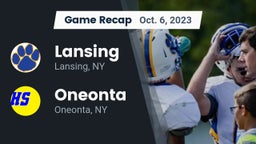 Recap: Lansing  vs. Oneonta  2023