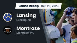 Recap: Lansing  vs. Montrose  2023