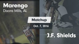 Matchup: Marengo vs. J.F. Shields 2016