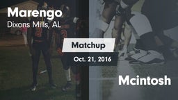 Matchup: Marengo vs. Mcintosh 2016