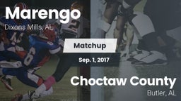 Matchup: Marengo vs. Choctaw County  2017