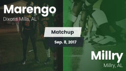 Matchup: Marengo vs. Millry  2017