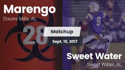 Matchup: Marengo vs. Sweet Water  2017