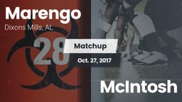 Matchup: Marengo vs. McIntosh  2017