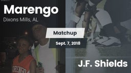 Matchup: Marengo vs. J.F. Shields  2018