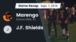 Recap: Marengo  vs. J.F. Shields  2018