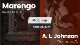 Matchup: Marengo vs. A. L. Johnson  2018