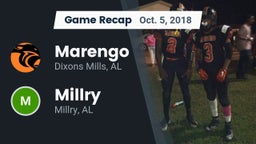 Recap: Marengo  vs. Millry  2018
