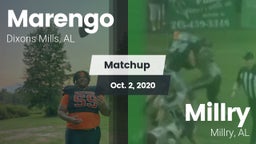 Matchup: Marengo vs. Millry  2020