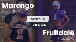 Matchup: Marengo vs. Fruitdale  2020