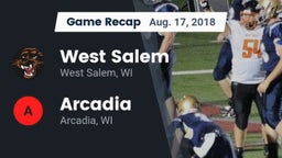 Recap: West Salem  vs. Arcadia  2018