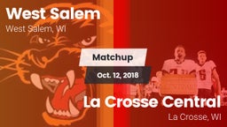 Matchup: West Salem vs. La Crosse Central  2018