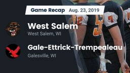 Recap: West Salem  vs. Gale-Ettrick-Trempealeau  2019
