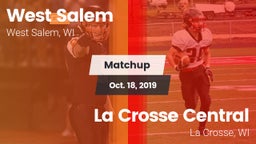 Matchup: West Salem vs. La Crosse Central  2019