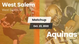 Matchup: West Salem vs. Aquinas  2020
