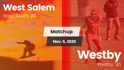Matchup: West Salem vs. Westby  2020