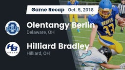Recap: Olentangy Berlin  vs. Hilliard Bradley  2018