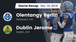 Recap: Olentangy Berlin  vs. Dublin Jerome  2018