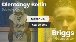 Matchup: Olentangy Berlin Hig vs. Briggs  2019