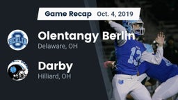 Recap: Olentangy Berlin  vs. Darby  2019