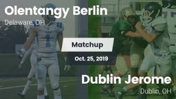Matchup: Olentangy Berlin Hig vs. Dublin Jerome  2019