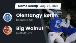Recap: Olentangy Berlin  vs. Big Walnut 2020