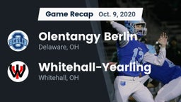 Recap: Olentangy Berlin  vs. Whitehall-Yearling  2020