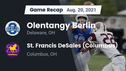 Recap: Olentangy Berlin  vs. St. Francis DeSales  (Columbus) 2021