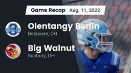 Recap: Olentangy Berlin  vs. Big Walnut 2022
