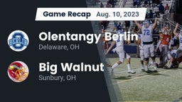 Recap: Olentangy Berlin  vs. Big Walnut 2023