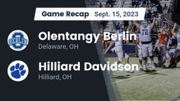 Recap: Olentangy Berlin  vs. Hilliard Davidson  2023