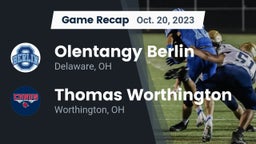 Recap: Olentangy Berlin  vs. Thomas Worthington  2023