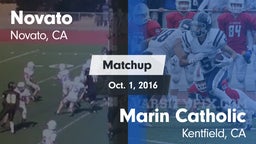 Matchup: Novato vs. Marin Catholic  2016