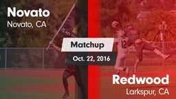 Matchup: Novato vs. Redwood  2016