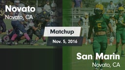Matchup: Novato vs. San Marin  2016