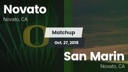 Matchup: Novato vs. San Marin  2018