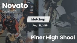 Matchup: Novato vs. Piner High Shool 2019