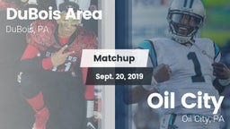 Matchup: DuBois vs. Oil City  2019