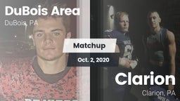 Matchup: DuBois vs. Clarion  2020