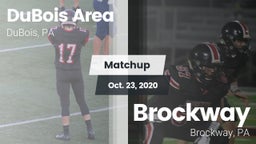 Matchup: DuBois vs. Brockway  2020