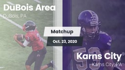 Matchup: DuBois vs. Karns City  2020