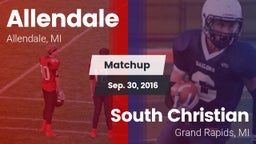 Matchup: Allendale vs. South Christian  2016