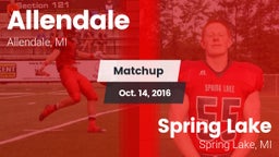 Matchup: Allendale vs. Spring Lake  2016
