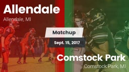 Matchup: Allendale vs. Comstock Park  2017