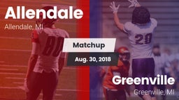 Matchup: Allendale vs. Greenville  2018