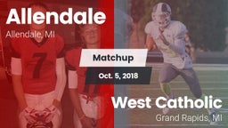 Matchup: Allendale vs. West Catholic  2018