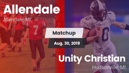 Matchup: Allendale vs. Unity Christian  2019