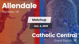 Matchup: Allendale vs. Catholic Central  2019