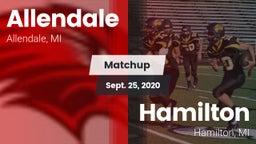 Matchup: Allendale vs. Hamilton  2020